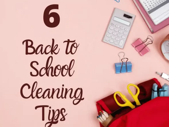 back to school cleaning tips