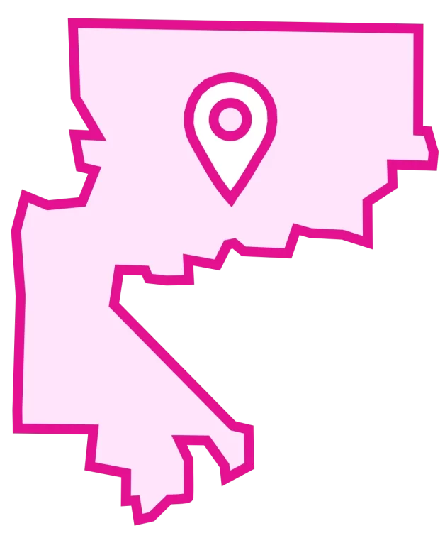 woodinville pink map